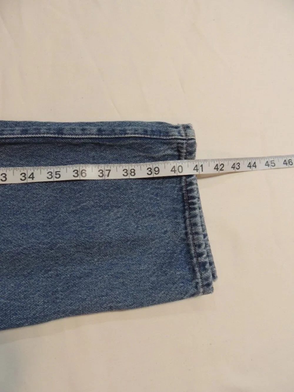 Levi 501 Jeans Button Fly 2004 Women 27x30 Pockets Large E Denim Blue Jeans